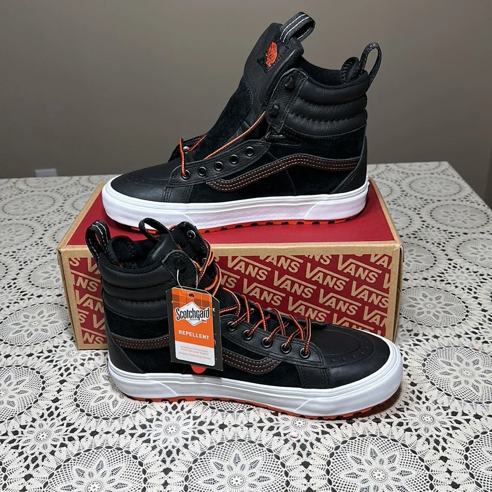 Vans Sk8 Hi boot Mte 2 black spicy orange - Picture 2 of 12